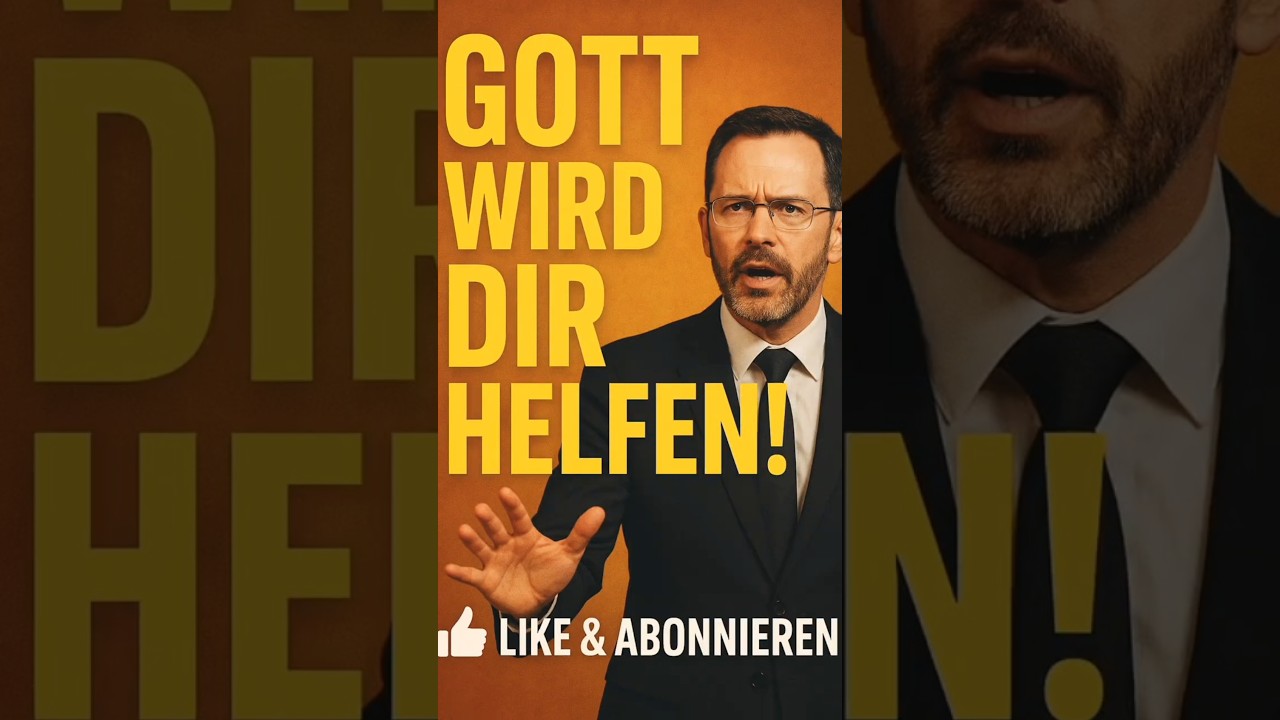👉 Gott wird dir helfen | Christliche Motivation & Hoffnung in schweren Zeiten