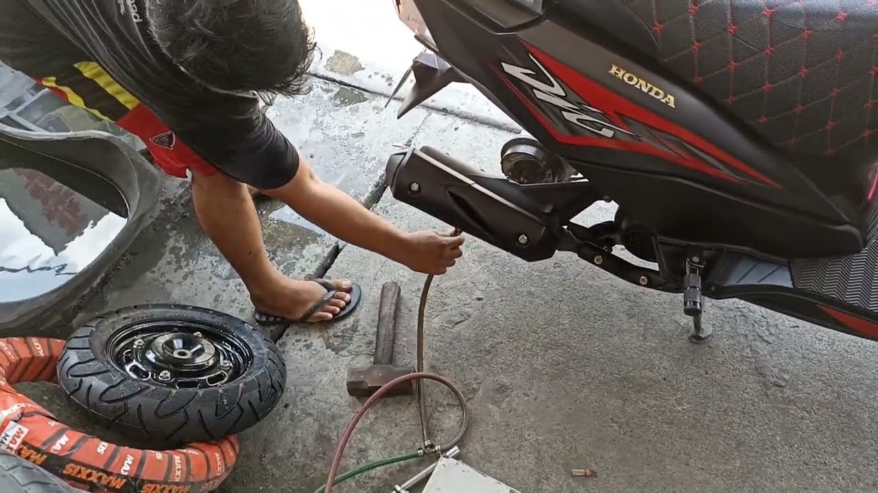 PALIT GULONG SHIHFA 120/70/10 REAR at VEE RUBBER 90/90/10 FRONT SA HONDA DIO 2021