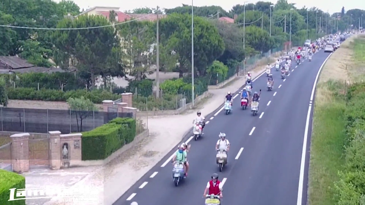 The Lambretta Club of Italy ride ...IN ITALY