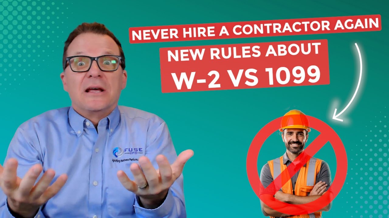 The Truth About Hiring Contractors... W2 vs 1099 Employees
