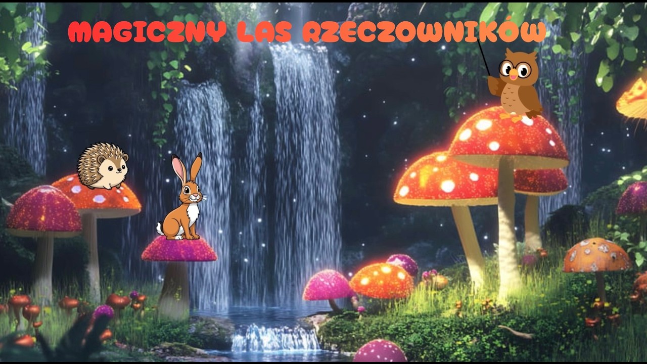 Rzeczownik w Magicznym Lesie 🦊✨ | Bajka edukacyjna dla dzieci”