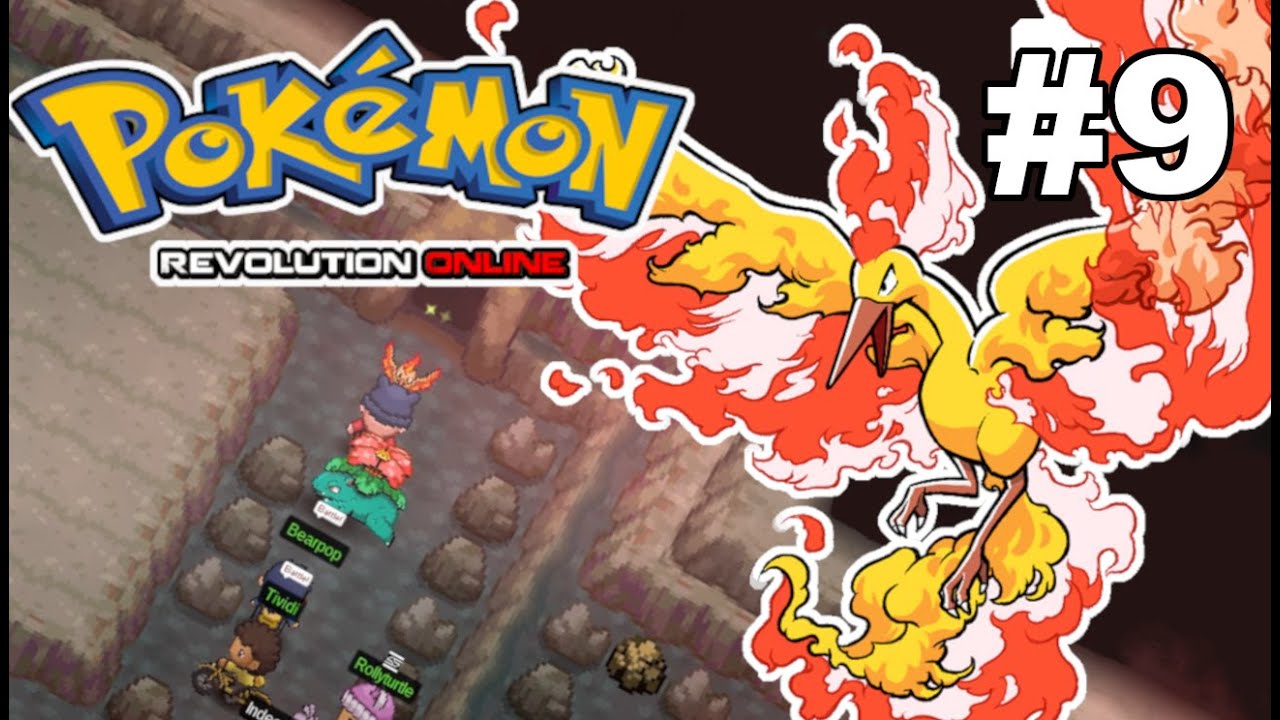 Pokemon Revolution Online: KANTO! #9: Moltres & Victory Road!