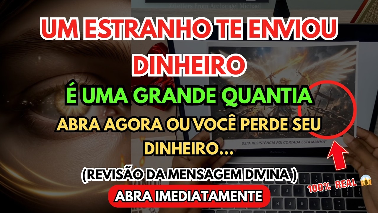 Esse HOMEM acabou de TRANSFERIR uma GRANDE quantia de dinheiro para sua CONTA… ABRA já ou você PERDE