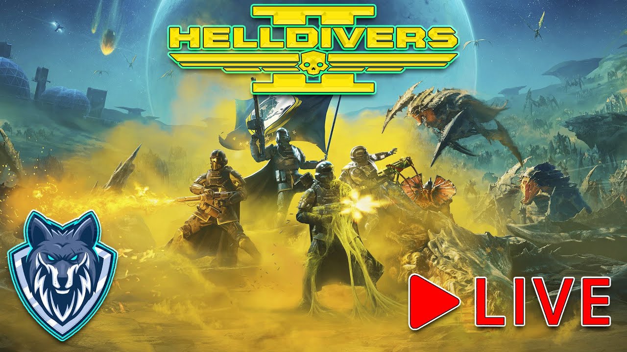 ИГРАЮ В  HELLDIVERS 2 / Стрим 15