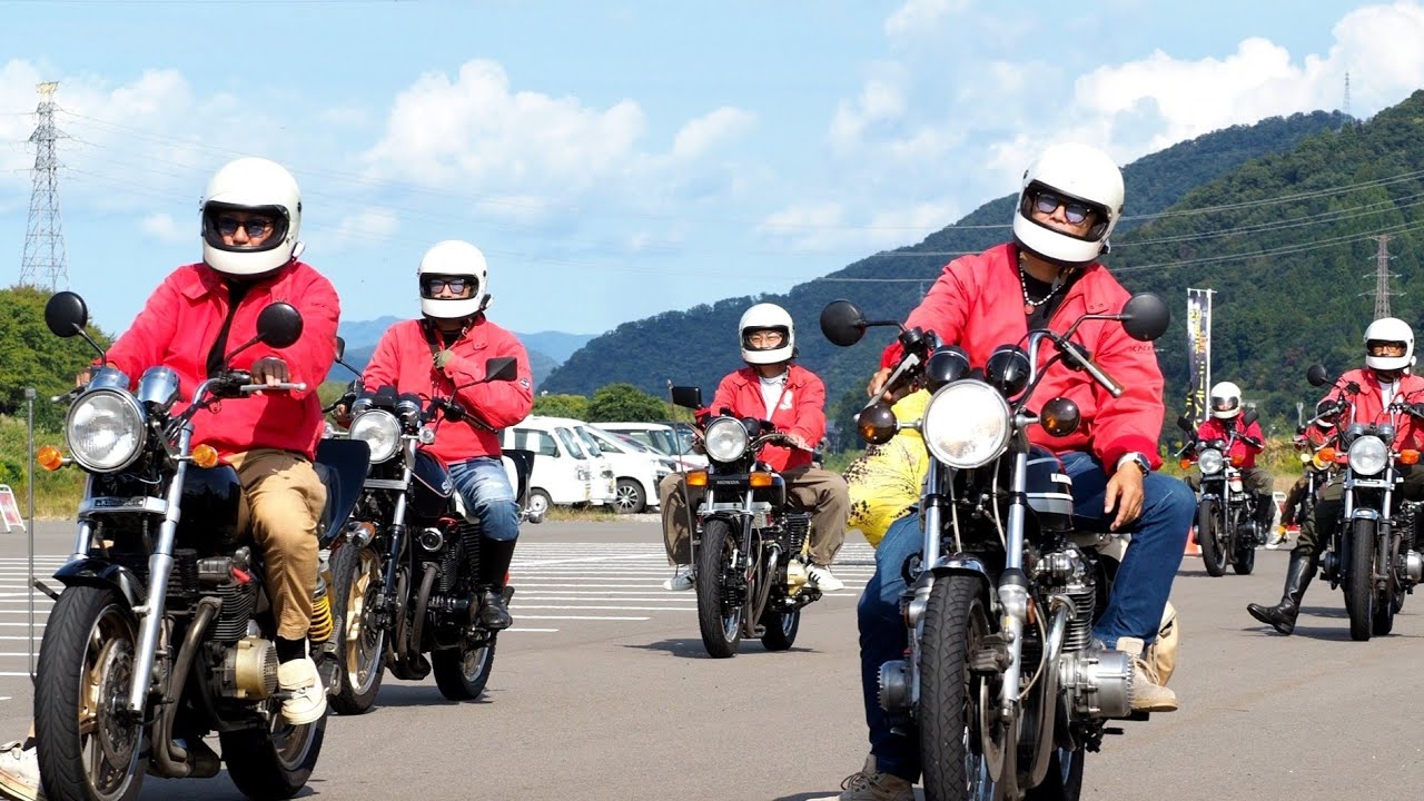 2025福井365絶版チャリティーミーティング  絶版車が集合 今年も福井は熱かった Z1  Z2  Z400FX  CB750four  GT380  CB400four  CBX400F等