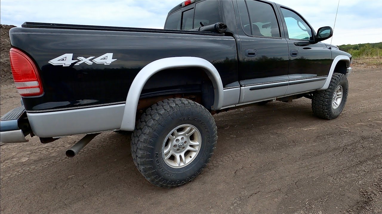 1997-2004 Dodge Dakota + Durango / Lift Kits / 35 Inch Tires **Links in Description**
