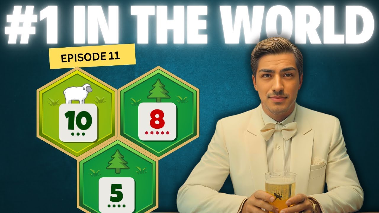 Игрок с САМЫМ ВЫСОКИМ рейтингом в Catan 1 на 1!