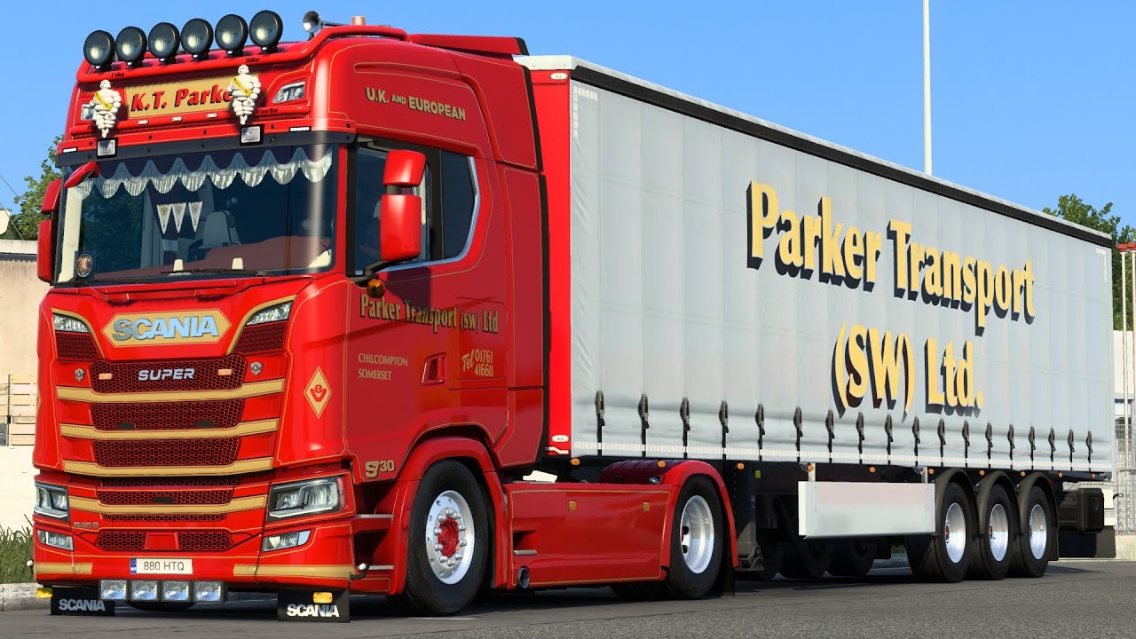 Scania Next Gen S-series | DC13-NG Zeemods | 1.44 Euro Truck Simulator 2 Gameplay