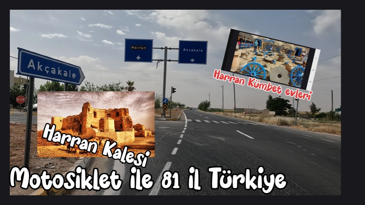 Urfa/Harran Kümbet Evleri/Harran Kalesi.Motosiklet ile 81 il Türkiye #218
