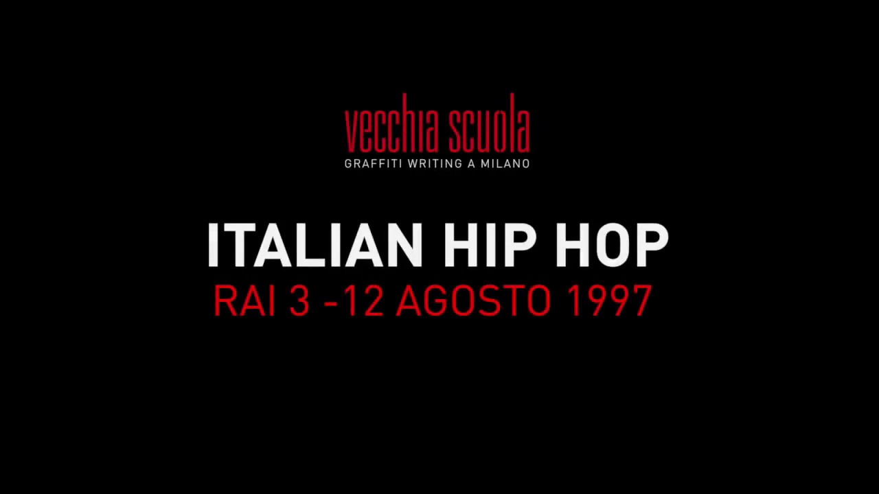 Italian Hip Hop (RAI 3   12 Agosto 1997)