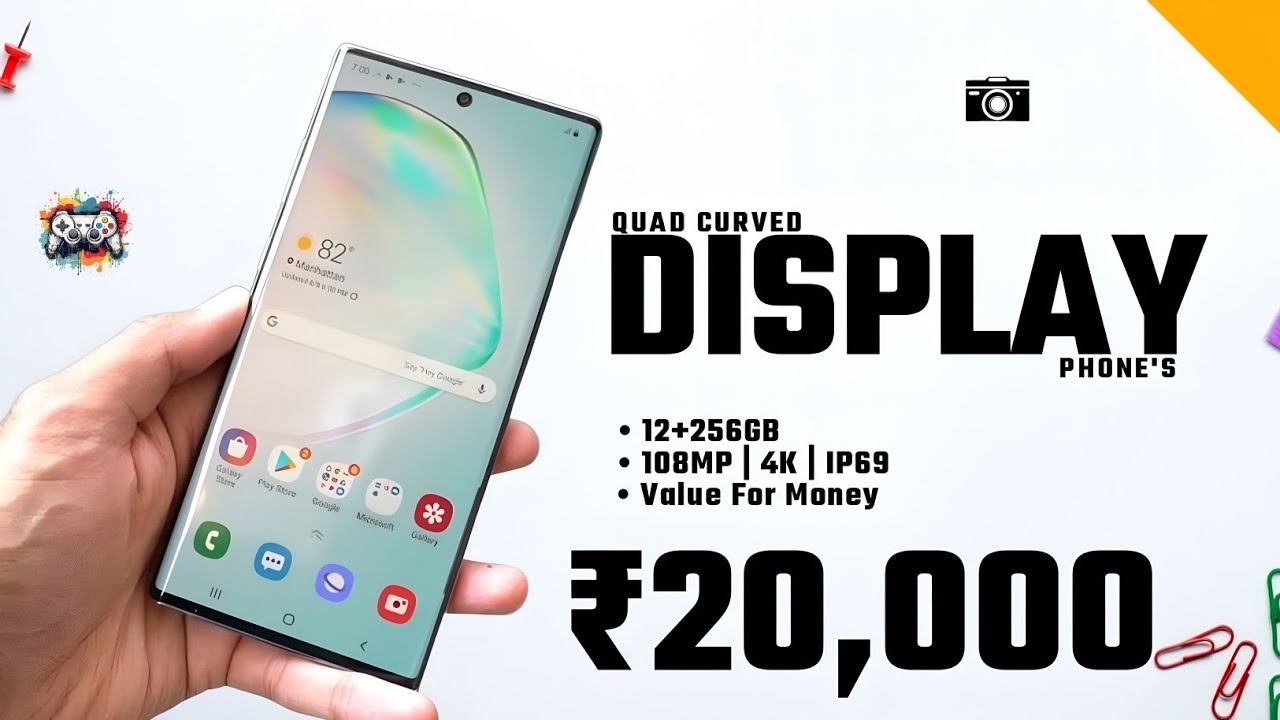 Top 5 Best Smartphone Under 20k | Best Curved Display Phone | Value For Money 