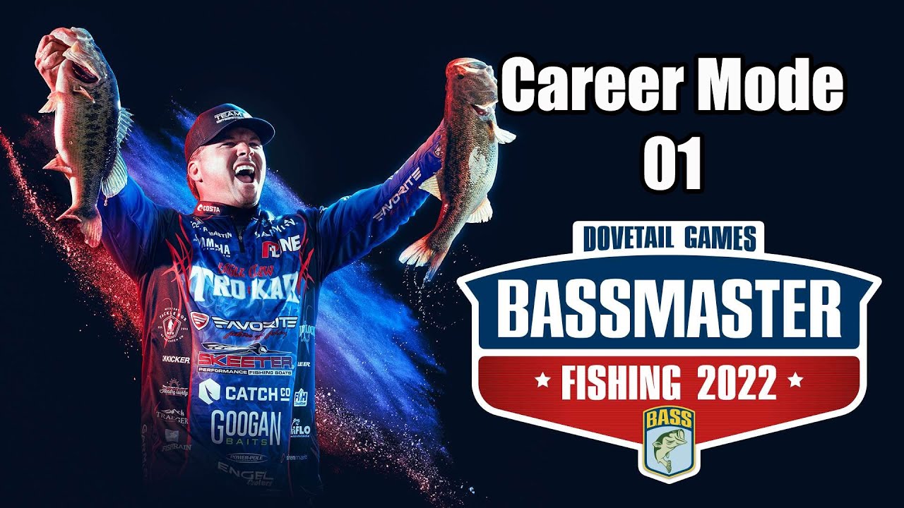 Bassmaster's 2022 by dovetail games. Career Mode part 1