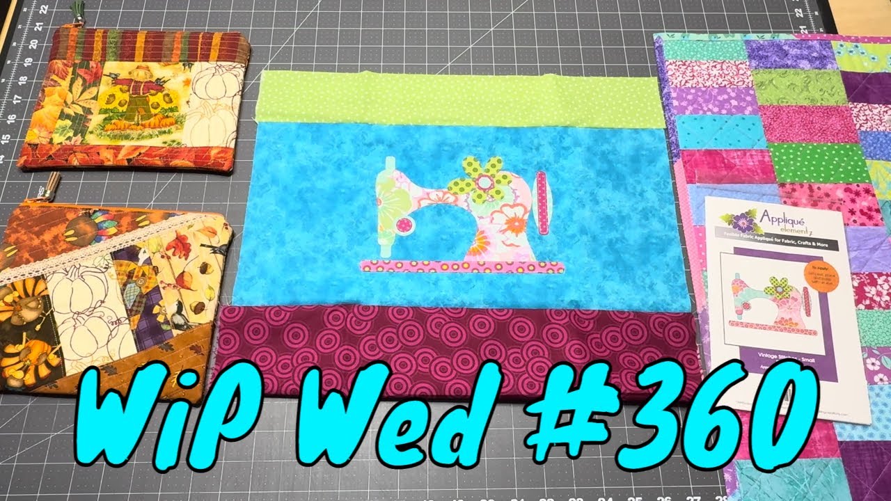 Gnomes, Mushroom Houses & Sewing Machine Totes  WiP It Wednesday #360