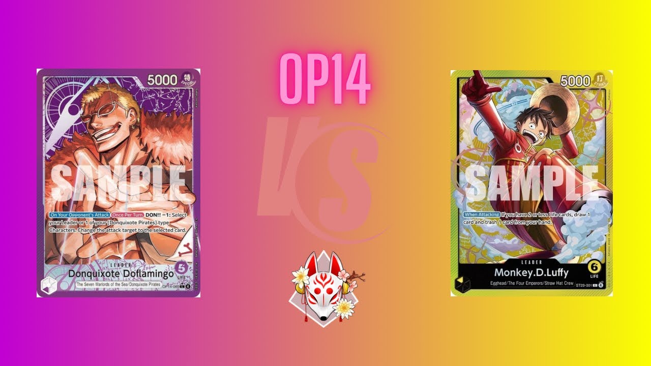 OP14 Purple Doffy vs ST29 Luffy!