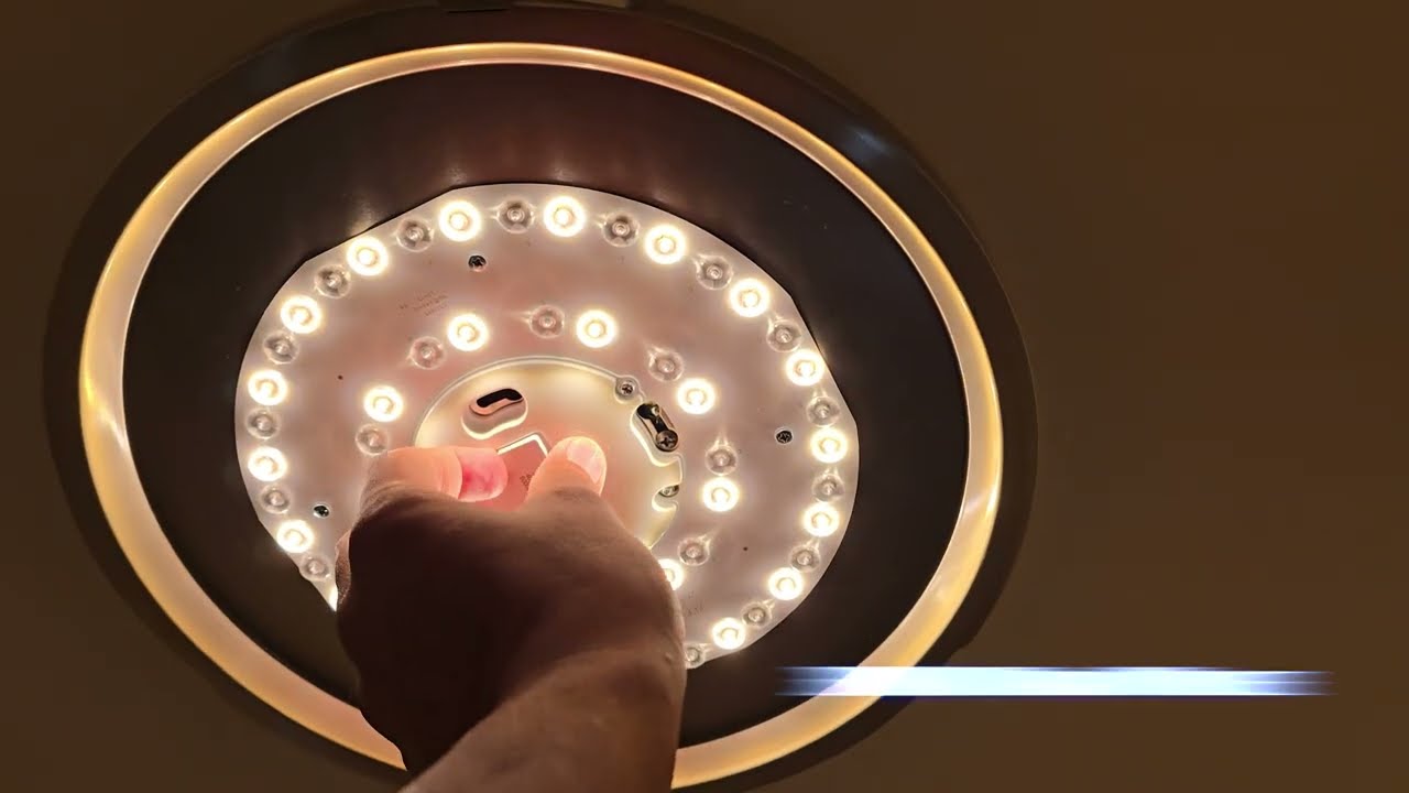 Energetic 14&rdquo; Slim LED Flush Mount Light Fixture | Costco | $15.99