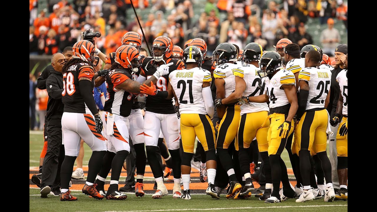 Fight Breaks Out Between Steelers & Bengals Players Before Game