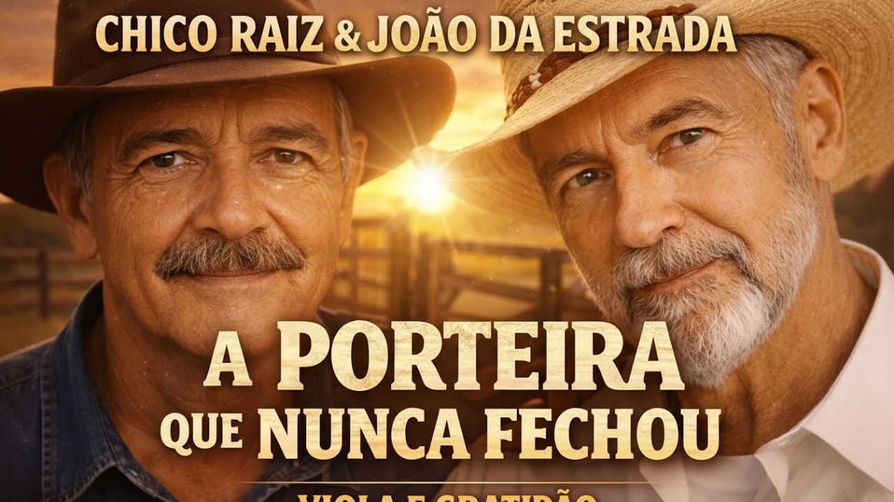A PORTEIRA QUE NUNCA FECHOU–Chico Raiz & João da Estrada #ModadeViola #violacaipira #musica