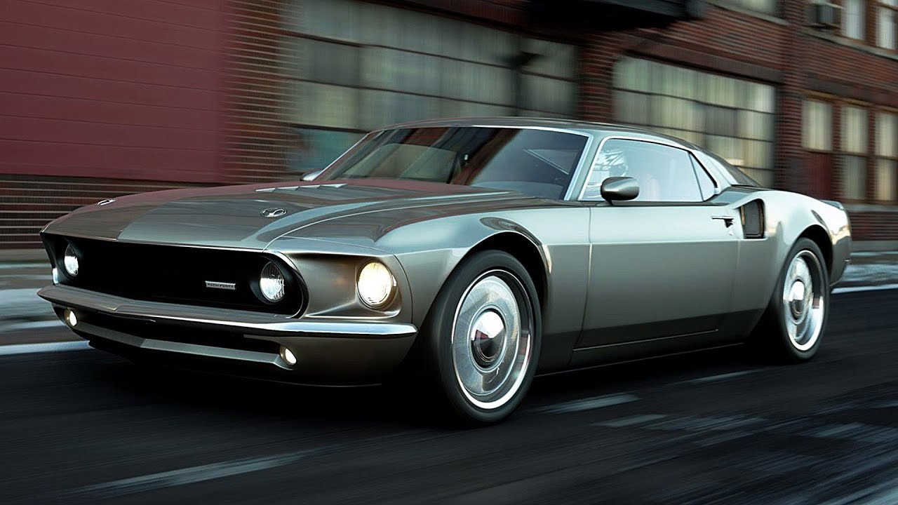 1969 Ford Mustang Mach 40 Concept 5.4L Mid-Engine Build Project