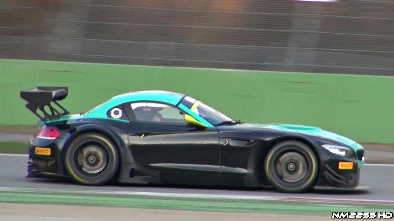 INSANE BMW Z4 V8 GT3 Sound on Track!