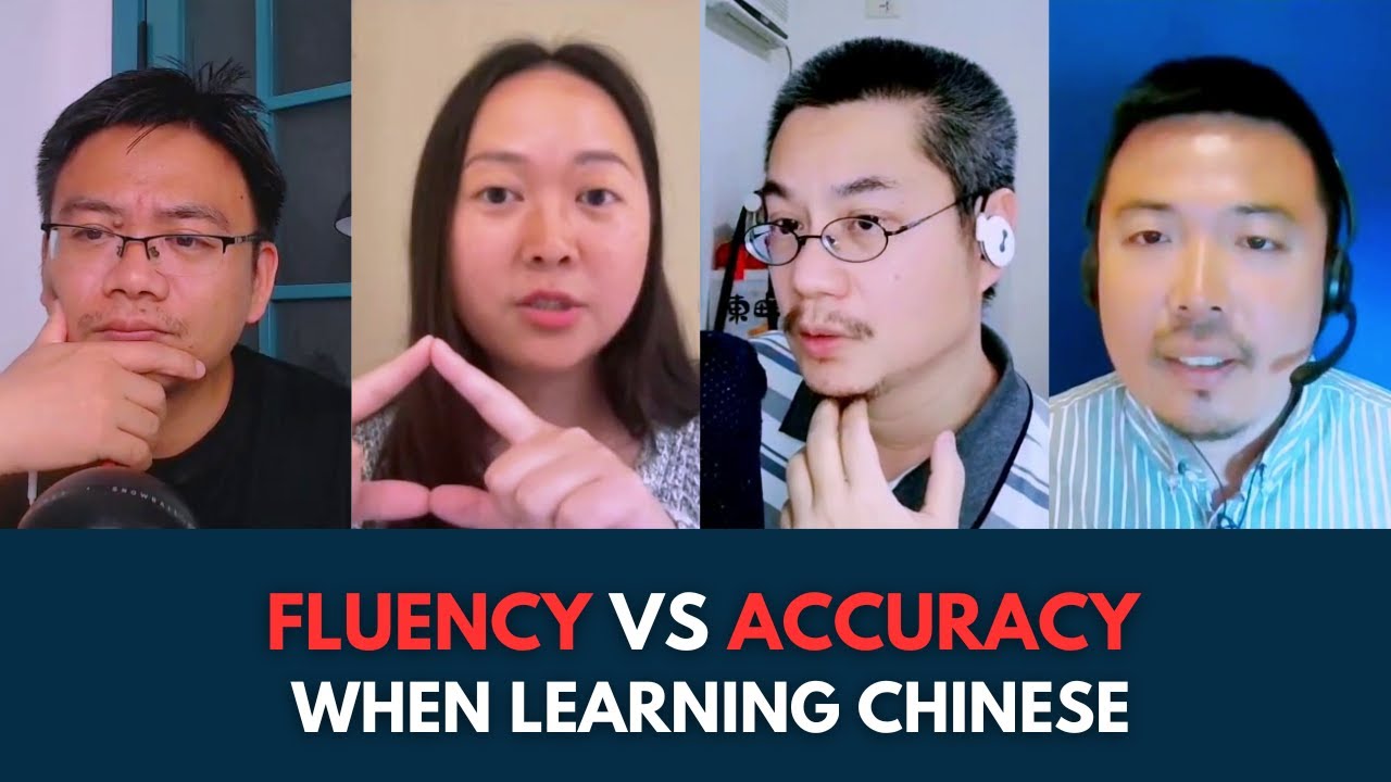 Chinese Podcast 47: Fluency VS Accuracy when Learning Chinese - Which is More Important? 流利度VS 准确度