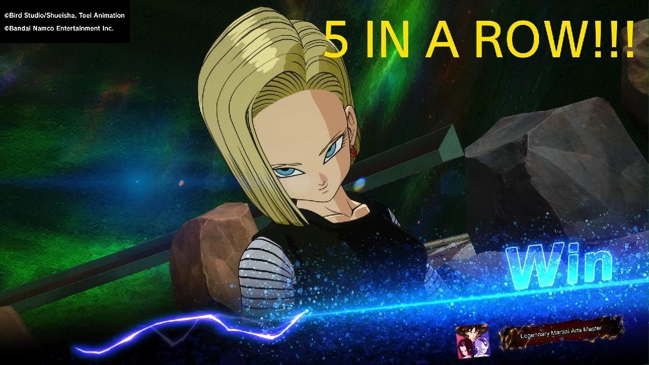 DRAGON BALL SPARKING ZERO Android 18 / 5 in a row!