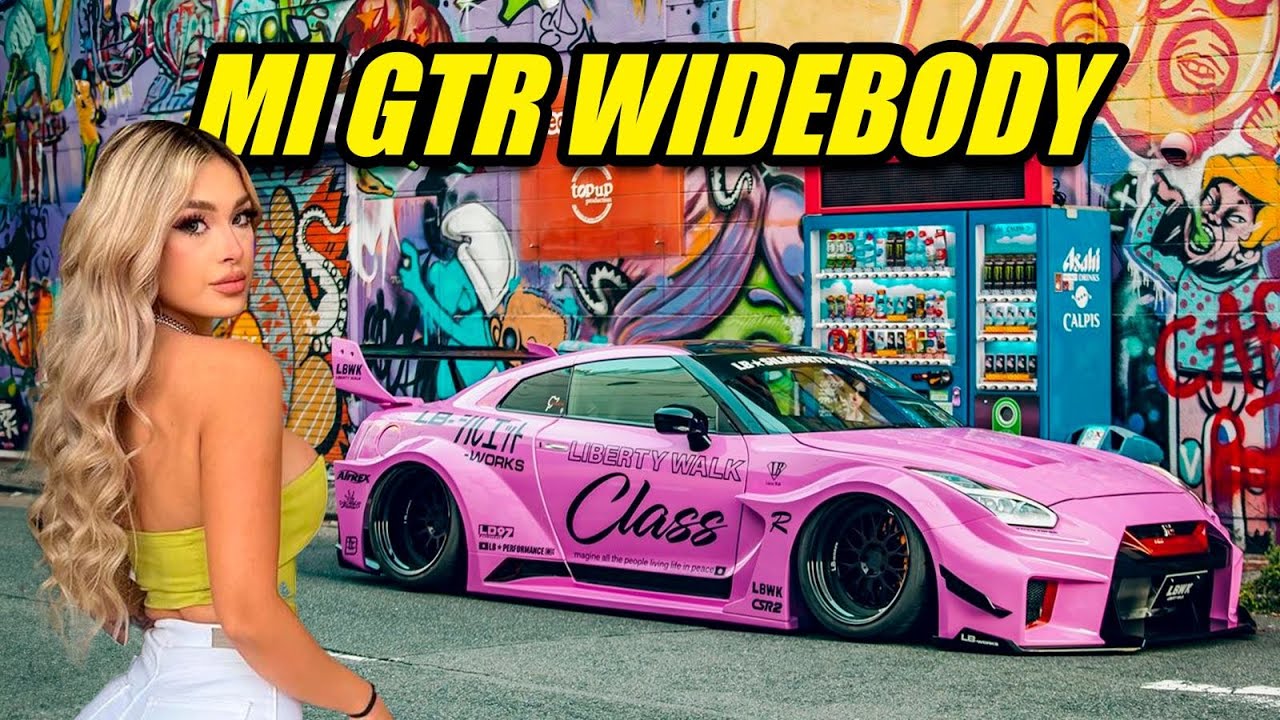 ASI VOY A DEJAR MI NISSAN GTR CON WIDEBODY 😍