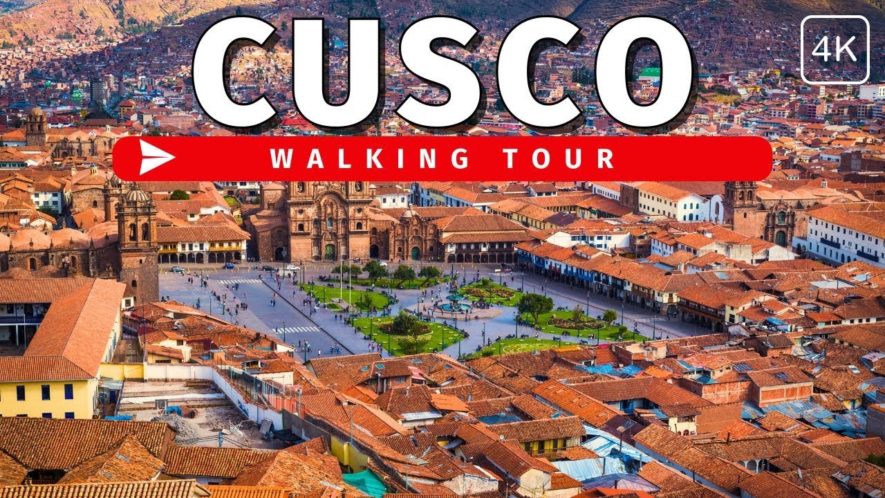Walking Tour in the Capital of the Inca Empire | Cusco, Peru | 4k60fps with Captions