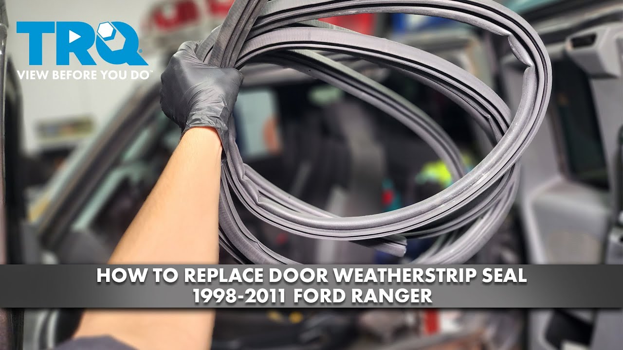 Как заменить уплотнитель двери Ford Ranger 1998-2011