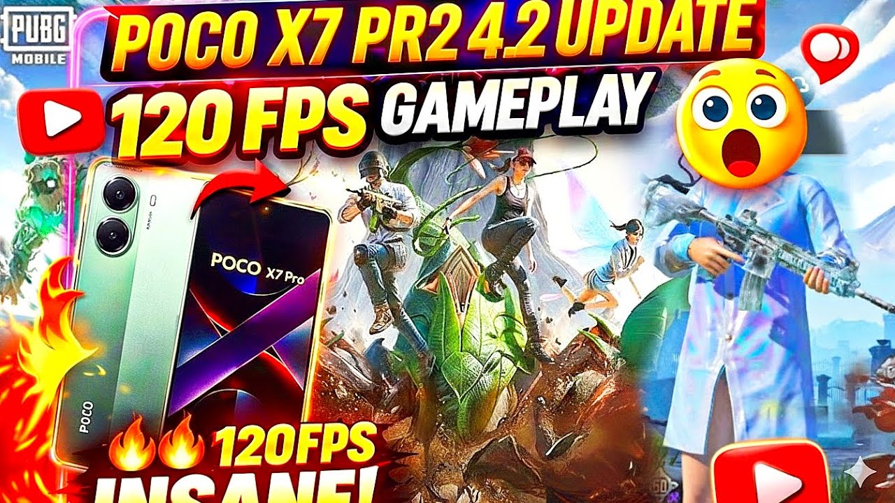 POCO X7 Pro 4.2 Update: Finally 120 FPS Unlocked? 😱 Gaming Review