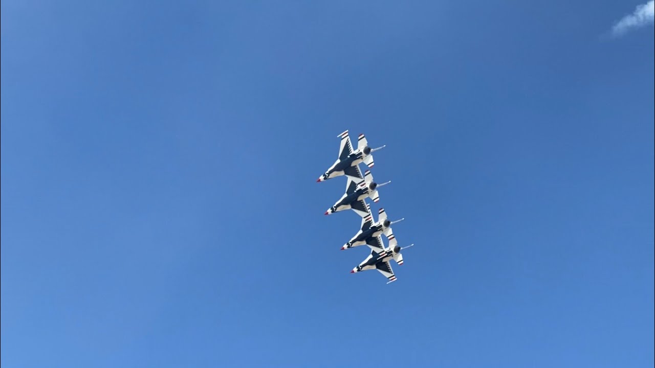 Amazing U.S. Air Force Thunderbirds | Pacific Airshow 2022 | 3D Audio 🎧