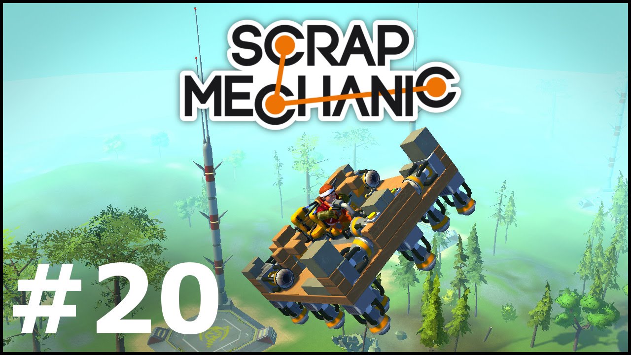 Scrap Mechanic #20 - Coś, co lata - projekt LATACZ