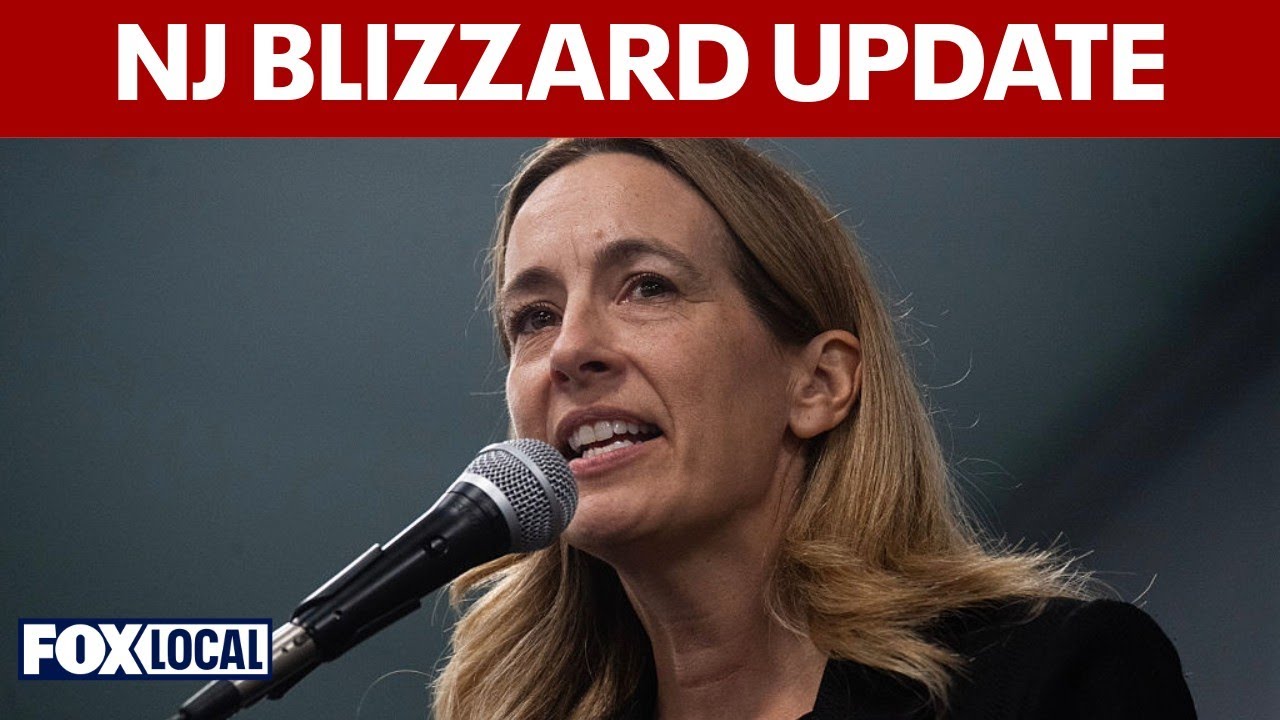 NJ SNOWSTORM UPDATE | Gov. Sherrill on winter storm aftermath