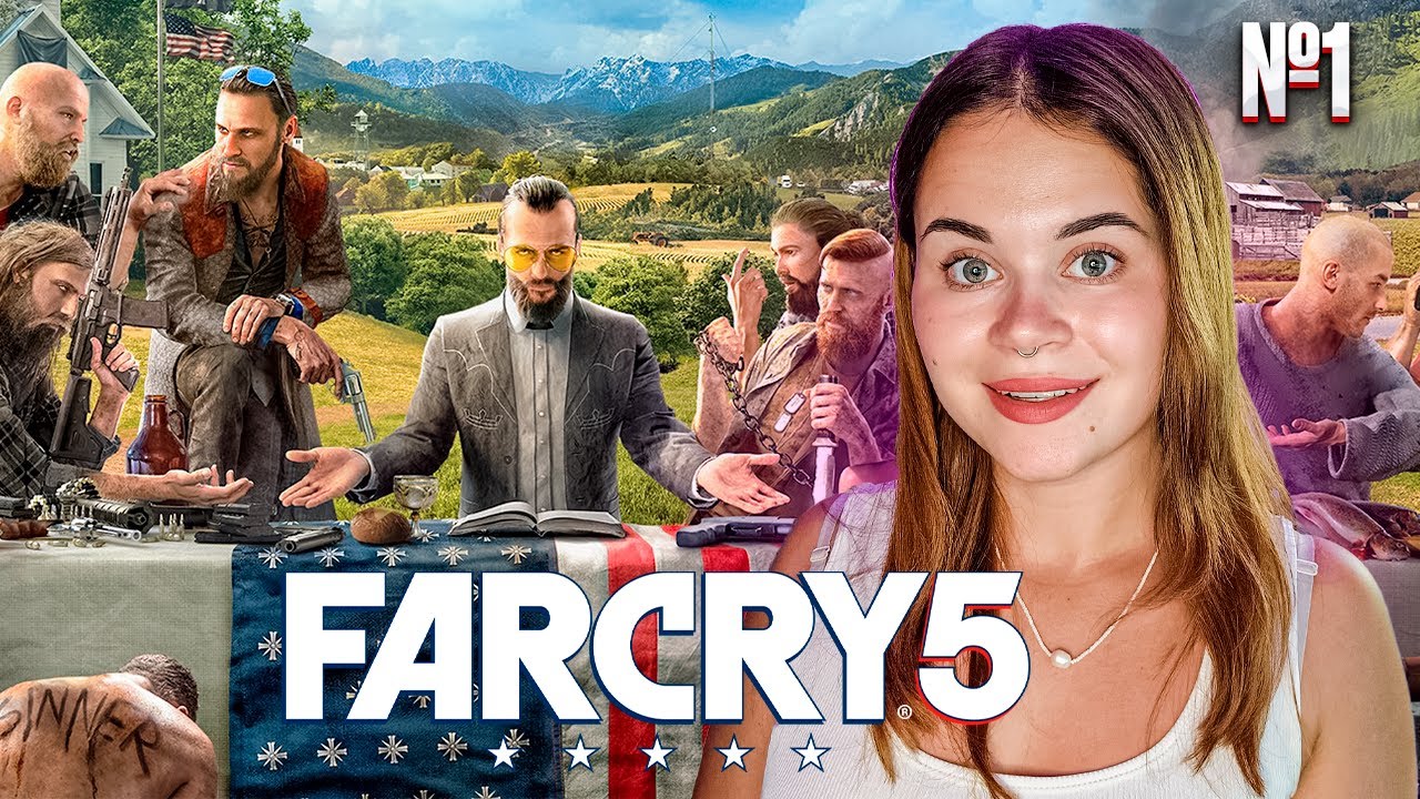 FAR CRY 5 Первое прохождение ~ Полное прохождение ~ СТРИМ №1