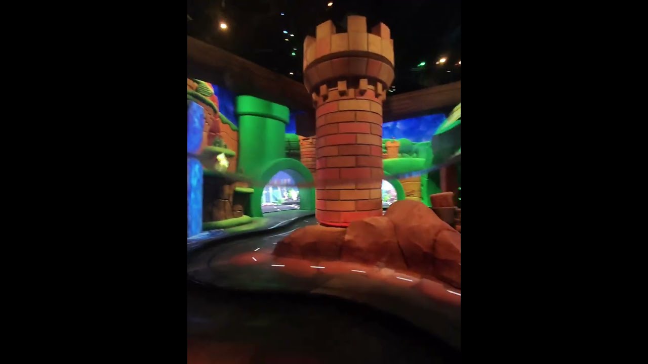 The crazy glasses Mario ride 
