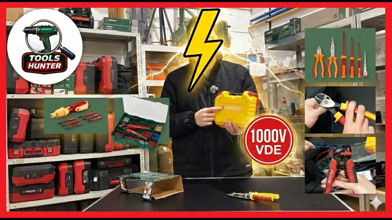 Electrician pe buget? ⚡Testăm noile scule Parkside izolate 1000V! Sertizare / Dezizolare și GIVEAWAY