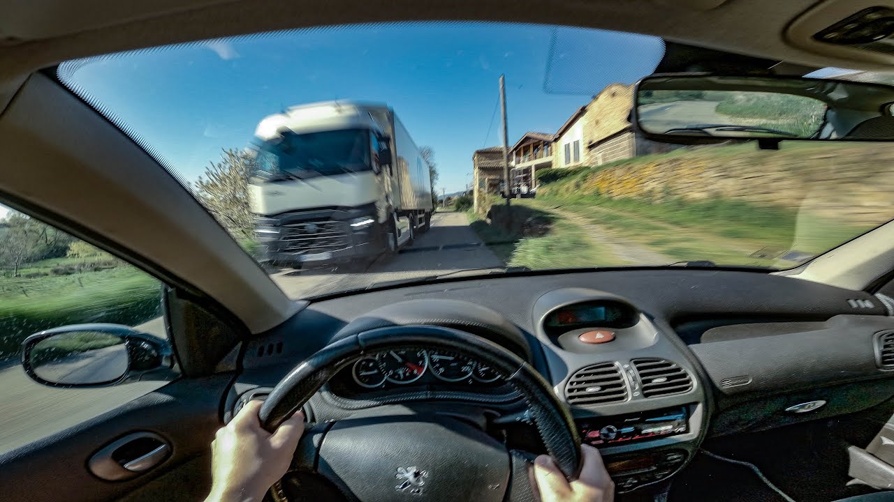 206 RC | STOCK EXHAUST | POV | 4k