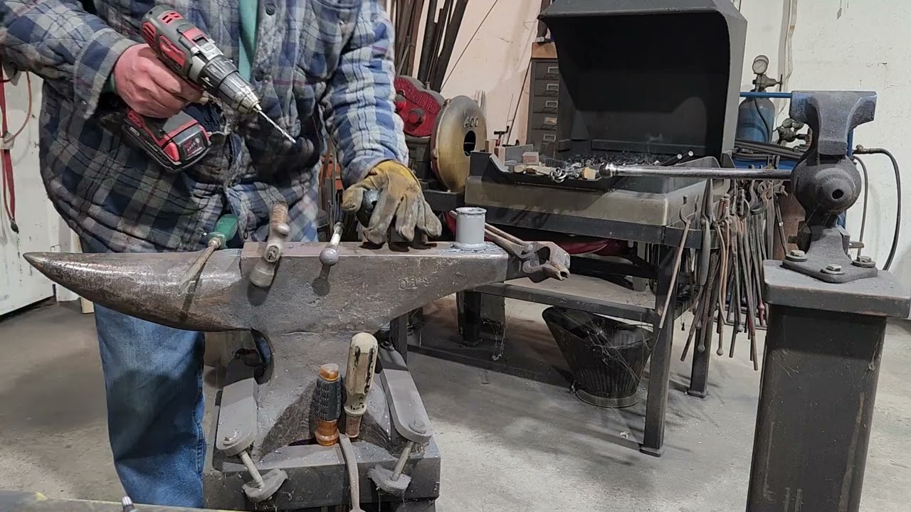 Making a small jingle bell Stoney Point Forge