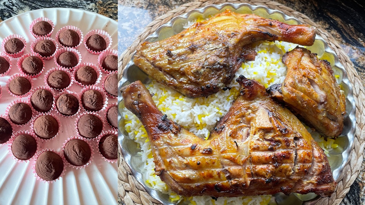 🔥 BBQ Tandoori Chicken + Sweet Condensed Milk Dessert in Minutes! 🍗🍯
