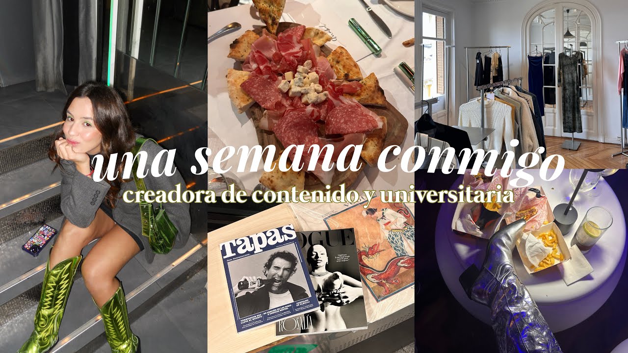 Trabajo en RRSS + UNIVERSIDAD👩🏽‍💻 intentando compaginar todo #weekly