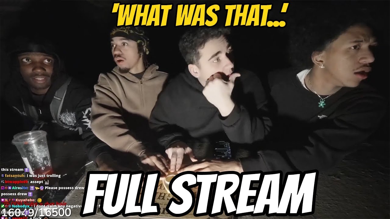 1 JAN - Exploring A Haunted Place W/ Lacy and Faze G League (FULL STREAM)