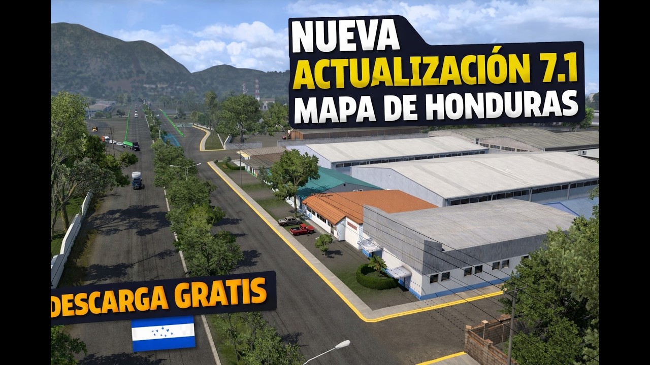 Descarga Gratis Mapa De Honduras Copam 7.1 ATS 1.58 Nuevas Zonas Aregladas Y Zonas Agregadas