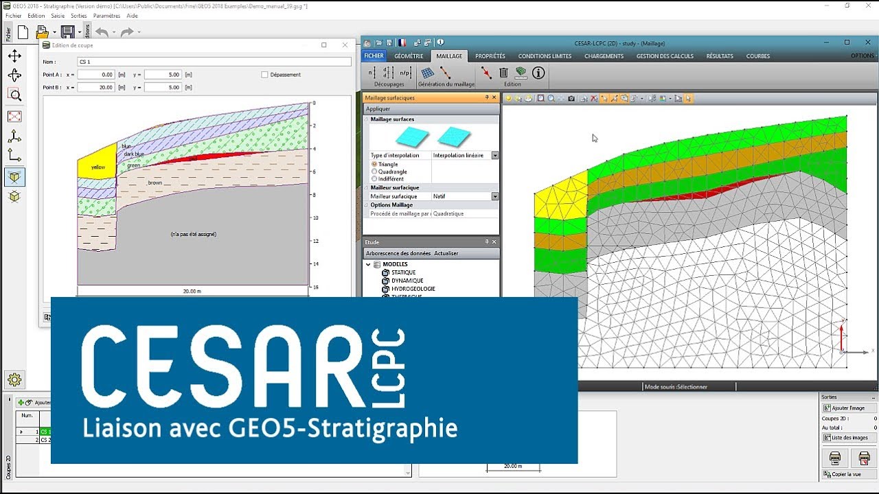 CESAR-LCPC v6 - Premiers pas dans le BIM