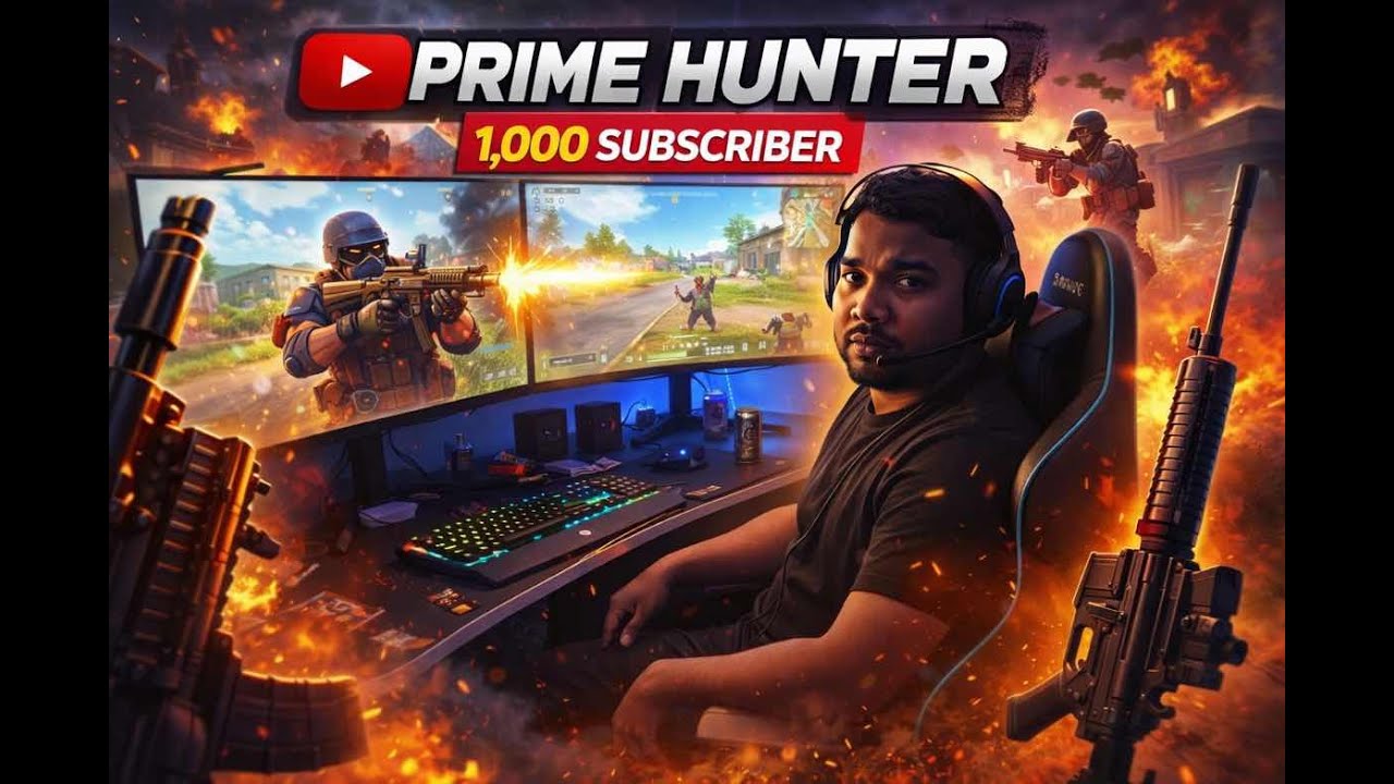 🔥 BGMI Live | Clutch Rush Gameplay | Prime Hunter