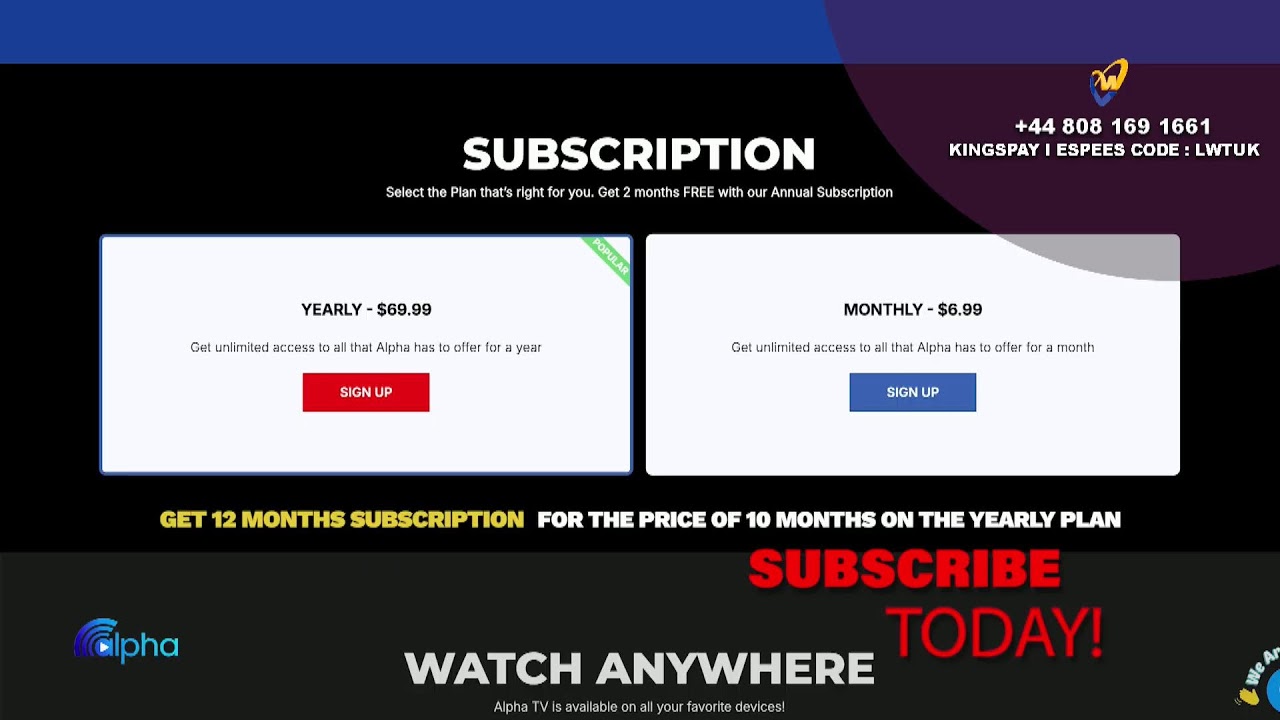 Loveworld TV UK Live Stream