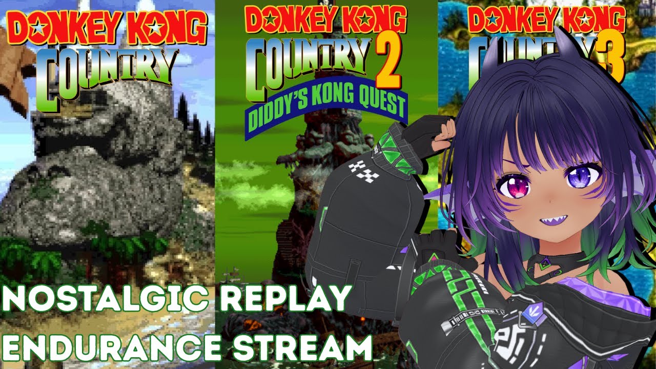 【Donkey Kong Country 】MyuZu Country Crazy Co-op Experience 【Part 1】