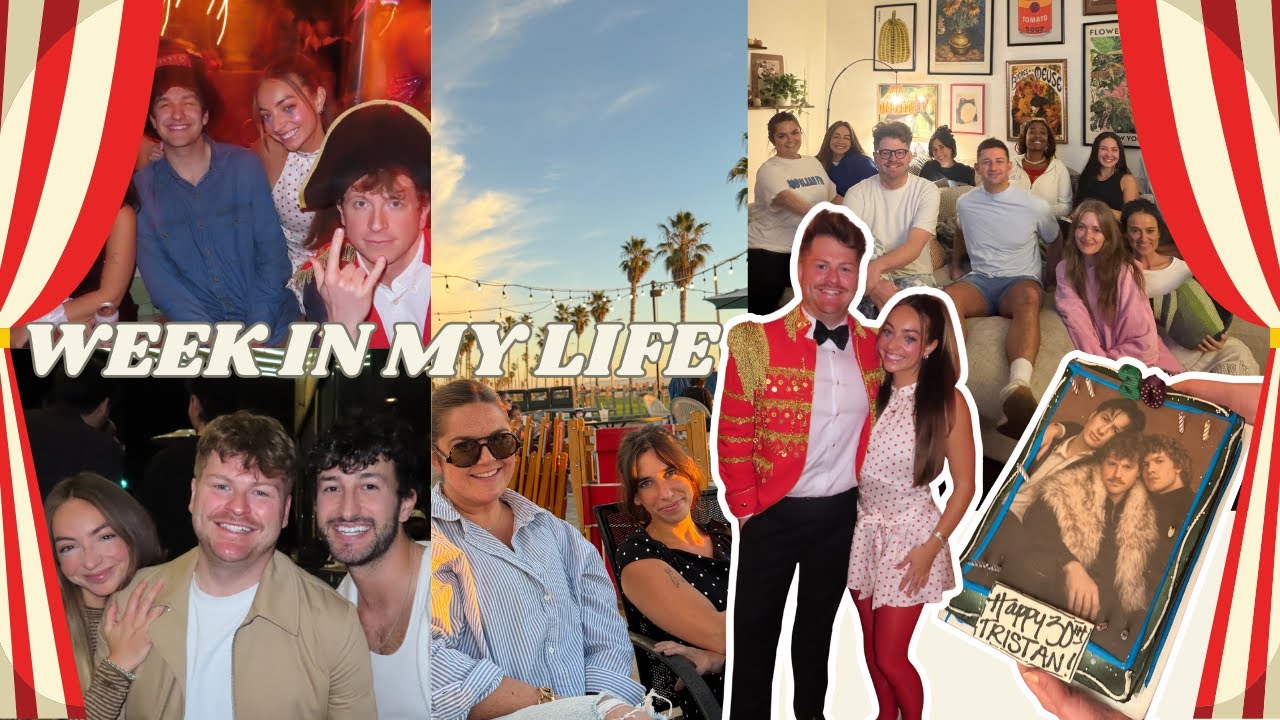 week in my life - Tristan's 30th birthday party, my phone addiction, brewery with friends