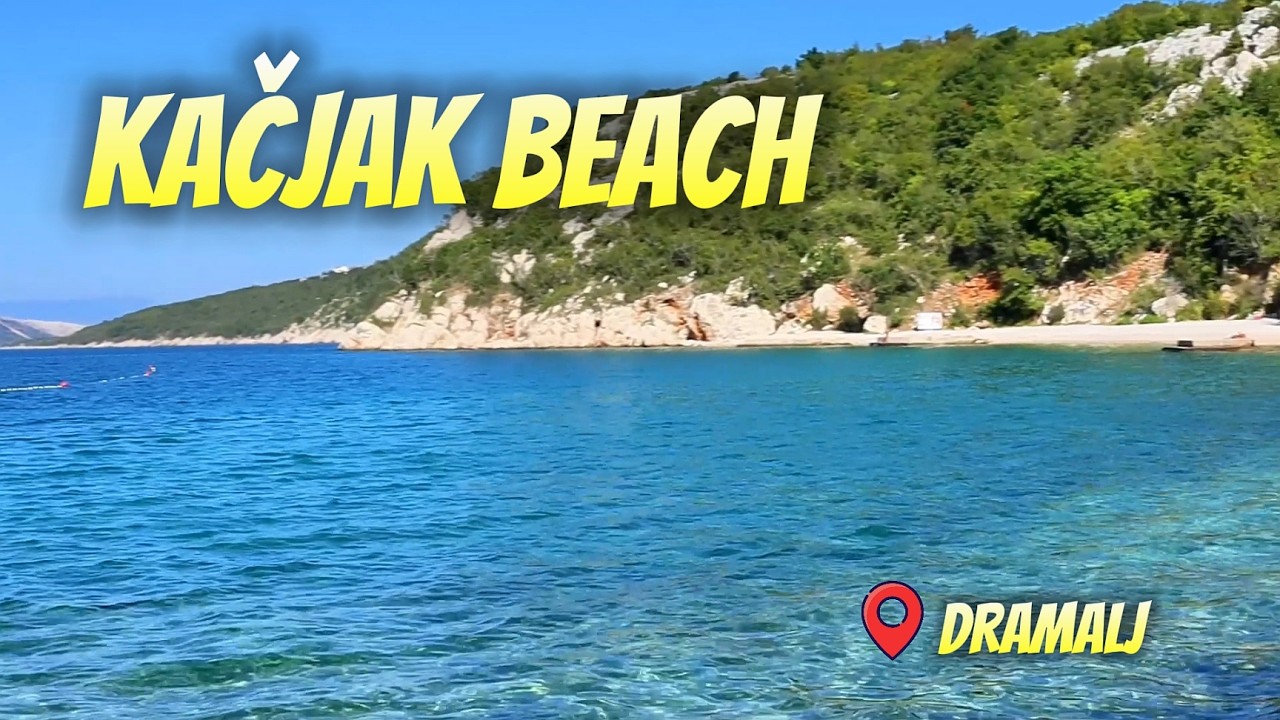 Why Everyone Is Talking About Kačjak Beach in Dramalj? 😆