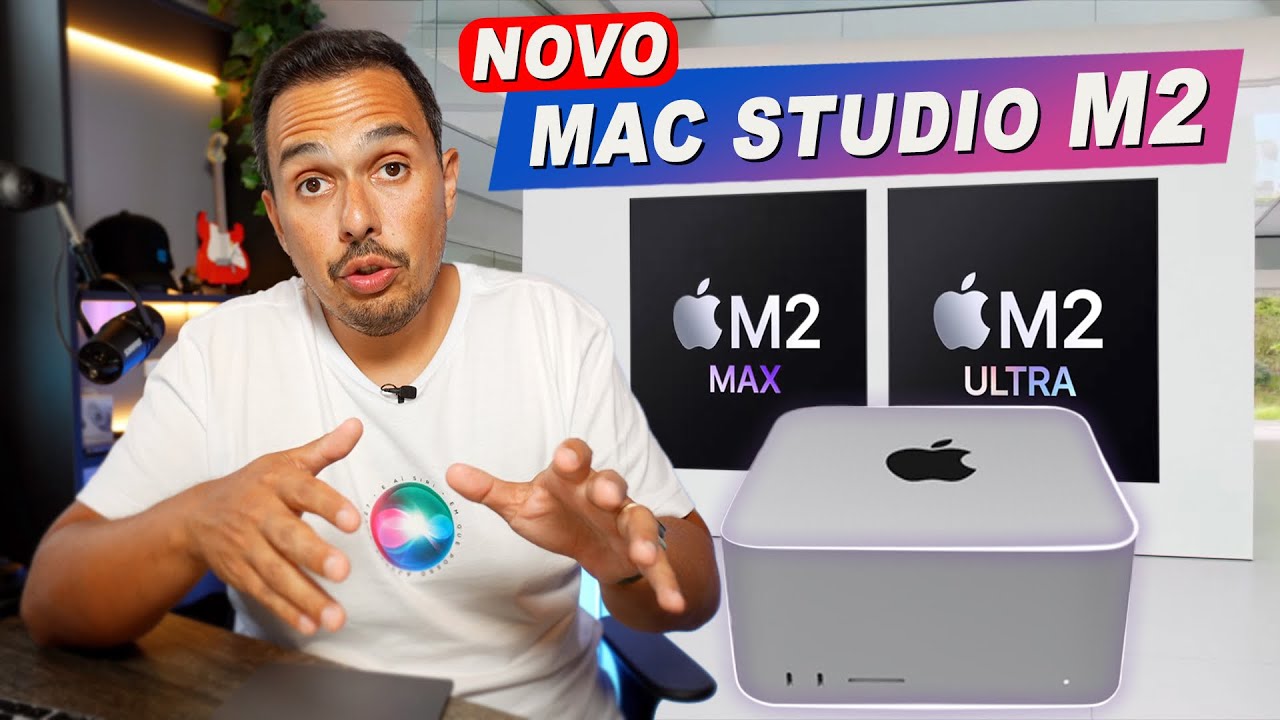 Novo MAC Studio, com Chip M2 Ultra! Novidades WWDC23