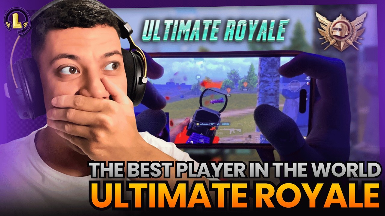 O JOGADOR MAIS RÁPIDO E AGRESSIVO DO MUNDO EM ROYALE SPREMO? EM7 PUBG MOBILE