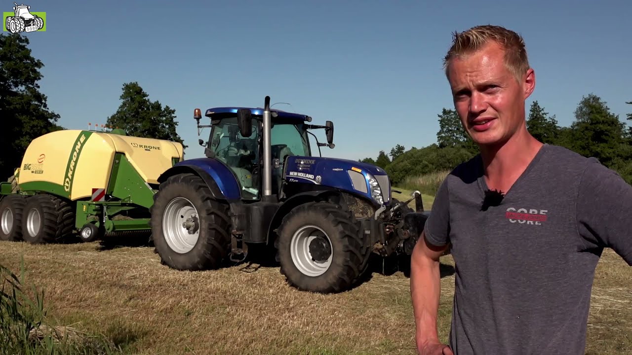 Krone Big pack 1270 VC Loonbedrijf HDS Dunnink uit Staphorst